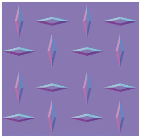 法线贴图，编码为RGB纹理法线